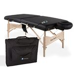 EARTHLITE Massage Table, Nylon, Black