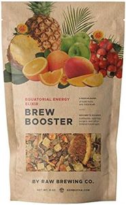 Kombucha.com Equatorial Energy Elixir Brew Booster – Premium Botanical Kombucha Flavoring Blend for Home Brewed Kombucha, Tea, Sangria & More – Easy & Delicious Flavors for Your Kombucha Starter Kit – (8 ounce)