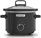 Crock-Pot CSC046 Slow Cooker, 2.4 Litre, Black (220 Volts - Not for USA)