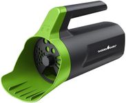 Garden Guru Handheld Seed Spreader Shaker – Multi Use Grass Seed, Fertilizer, Salt, Ice & Snow Melt Spreader – Adjustable Twist Cap w Multiple Size Openings – Lightweight 1L Capacity Hand Seeder