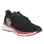 CULTSPORT Firebird Women Running Shoes | Breathable | Lightweight | Enhanced Cushioning | Firm Grip | Sports Shoes for Women (CS702381UK4_Black_UK4)