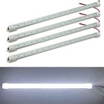 Ampper 12V Van Interior LED Light Bar, 48 LEDs Interior Light with Switch for Car Van RV Cabinet Showcase Indoor Home and More (4 Pcs)