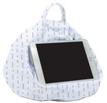 Rooms By Me Dashes Tablet Stand Cushion for Tablets, eReaders, Smartphones and Books with Accesories Pocket | UK Made | Over 50 Designs