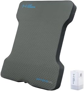 LOSTHORIZON Truck Bed Camping Air Mattress with Foam, Self Inflating Sleeping Pad for Full Size 6-6.5FT with Air Pump, 4.5" Thick