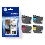 Brother Original LC-422VAL Value Pack Ink Cartridges for Brother MFC-J5340DW, MFC-J5345DW, MFC-J5740DW, MFC-J6540DW, MFC-J6940DW (4 x Black, Cyan, Magenta, Yellow)