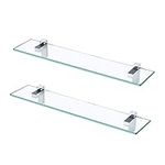 KES Glass Shelf for Bathroom, 23.6-