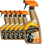 Armor All Car Leather Care Spray Bottle, Cleaner for Cars, Truck, Motorcycle, Beeswax, 4 Oz, Pack of 6, 18934-6PK