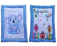 SmallBerry™ Newborn Baby Godadi Bedding Set with Mattress | Multi-Color & Design for Infants | Pack of 2 | Cozy Nursery Essentials for Your Precious Bundle of Joy (Pan&HOU)