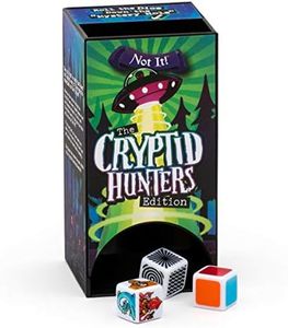 Not It Dice Games for Kids Strategy Game for Family Night Fun Card Game Stocking Stuffer Gift 3+ Players Ages 6+ Cryptid Hunters