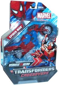 Marvel Legends Transformers Crossovers - Spider Man (red)