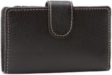 Mundi Rio Leather Frame Index Wallet,Black,one size