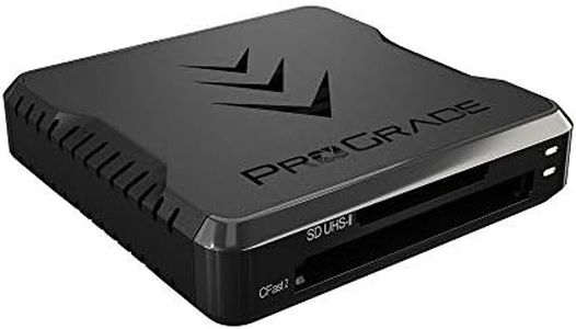 CFast and SD UHS-II Dual-Slot Memory Card Reader by ProGrade Digital | USB 3.2 Gen 2 for Professional Filmmakers, Photographers & Content Creators