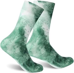RANDY SUN Ultra Thin Waterproof Socks for Women, Outdoor Hiking Trekking Camping Socks, Green, X-small
