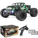 HAIBOXING 1:18 Scale All Terrain RC Car 18859, 36 KPH High Speed 4WD Electric Vehicle with 2.4 GHz Remote Control, 4X4 Waterproof Off-Road Truck with Two Rechargeable Batteries