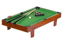 Leomark Portable Pool Table for Children, Billiard Table for Kids, Family Game