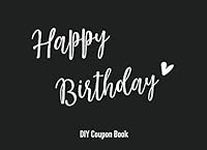 Happy Birthday: Blank Coupon Book, 