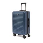 THE ASSEMBLY Hard Shell Large Spinner Check In Luggage Polycarbonate 85L Premium Hard-Sided Suitcase Trolley-Blue