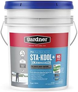 Sta-kool Sk-7805 Elastomeri Roof Coating, White, Ul Classified, 5 Gallon