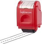 LEGILINER 3/4" Dashed Handwriting line, Rolling, self-Inking Stamp. Handwriting Practice Tool for Teachers/OT’s/Homeschool/Special Ed. Pre-K/Kindergarten/1st Grade Size.