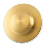 Zeesink Universal Garbage Disposal Plug,Kitchen Sink Garbage Disposal Flange and Sink Stopper,Gold Sink Strainer