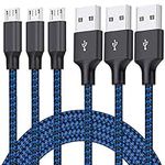 Micro USB Cable, 3Pack 6FT Android 