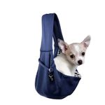 Puppy Carrier, Dog Carry Bag, Puppy Sling, Dog Sling, Cat Sling with Pocket, Dog Sling Carrier, Puppy Carrier Sling, Dog Carrier Sling, for Small Dogs and Cats, Outdoor Walking Travel Shopping