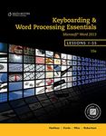 Keyboarding and Word Processing Essentials, Lessons 1-55, Spiral bound Version