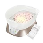 HoMedics Deluxe Paraffin Wax Bath for Hands and Feet, Beauty Salon Highly Effective Skin Treatment, Cares for Rough Dry or Stressed Skin, Encourages Blood Flow, 3 Wax Bags + 20 Plastic Liners