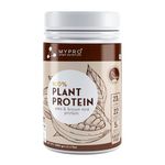 Mypro Sport Nutrition Plant Protein Powder Pea & Brown Rice Protein (23g protein,22 Vitamins & minerals,5g BCAA) Plant Based Vegan Protein Men & Women (Vanilla Coconut Ice-Cream, 2000 Gm)