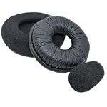 BlueParrott 202182-03 Replacement Ear, Mic Cushion Kit, 3 Pcs. for B250, B250-XT, B250-XTS, B250-XT+ Plus Headsets - With Improved Foam Ear Cushion - Washable