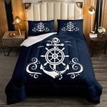 Erosebridal Nautical Anchor Bedding