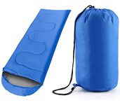 True Face Camping Sleeping Bag 3-4 Season Warm & Cool Weather Hooded Rectangular Single Sleep Bags For Hiking Backpacking Lightweight Packable Travelling Outdoor