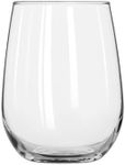 Libbey Glassware 221 Stemless White Wine Glass, 17 oz. (Pack of 12)