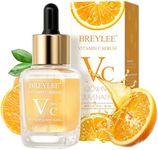 BREYLEE Vitamin C Serum for Face 1.4 Fl Oz for Brightening Skin, Dark Spot Remover for Face, Reruce Wrinkles, Anti Aging Serum, Moisturizer Brightening Serum with Hyaluronic Acid, Vitamin E, Retinol