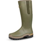 Härkila | Orton Gusset Boot | Professional Hunting Clothes & Equipment | Scandinavian Quality Made to Last | Dark olive, 13