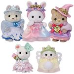 Calico Critters Royal Princess Set, Doll Playset with 5 Figures and Accessories