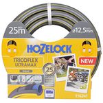 Hozelock Tricoflex Ultramax Hose, Grey, 12.5 mm x 25 m