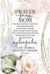 Prayer for My Mom Wood Plaque with 