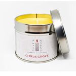 Clive's Candles, Citrus Grove Scented Candle, 200gms, 40 Hours Burn time