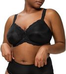 Triumph Womens Ladyform Soft W X Minimizer Bra, Black, 38DD UK