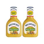 Sweet Baby Ray's Honey Mustard Dipping Sauce (Pack of 2) 14 oz Bottles by Sweet Baby Ray's