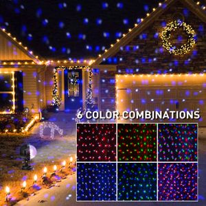 EAMBRITE Christmas Snow Projector – LED Holiday Light Display