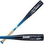 Franklin Sports Youth Baseball Bat - Heist Kids Baseball Bats for Ages 8-12 - 2 5/8" Inch Big Barrel Kids Metal Bat - Youth Drop -10 Aluminum Bats - USA Baseball - 26" Inch / 16oz. - Royal 1000