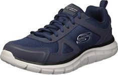 Skechers Men's Track Scloric Oxford, Navy, 10 UK