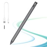 TiMOVO USI 2.0 Stylus Pen for Chromebook, USI Pen with Fast Charge 4096 Pressure for Google Pixel Tablet, Amazon Fire Max 11 / HD 10, HP Chromebook x360, ASUS, Lenovo Chromebook Pen, Gray