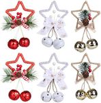 LEMESO 6 PCS Christmas Jingle Bell 