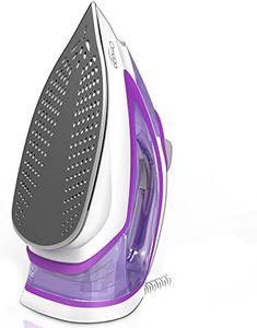 OMAIGA Steam Iron, Iron for Clothes with Non-Stick Soleplate, Steam Iron for Clothes, Anti-drip Iron with Auto-Off, 1750W Steam Iron with Control System, 15.21oz Water Tank