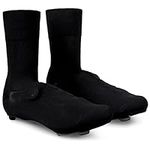 GripGrab Primavera Road Bike Midseason Cover-Socks Aero Knitted Cycling Overshoes Belgian-Booties Shoe Covers Black, Onesize (EU 40-46//UK 6.5-12)