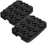 Beatifufu 1 Pair Rubber Brake Pads 