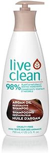Live Clean Exotic Nectar Shampoo, Restorative Argan Oil, 750 mL